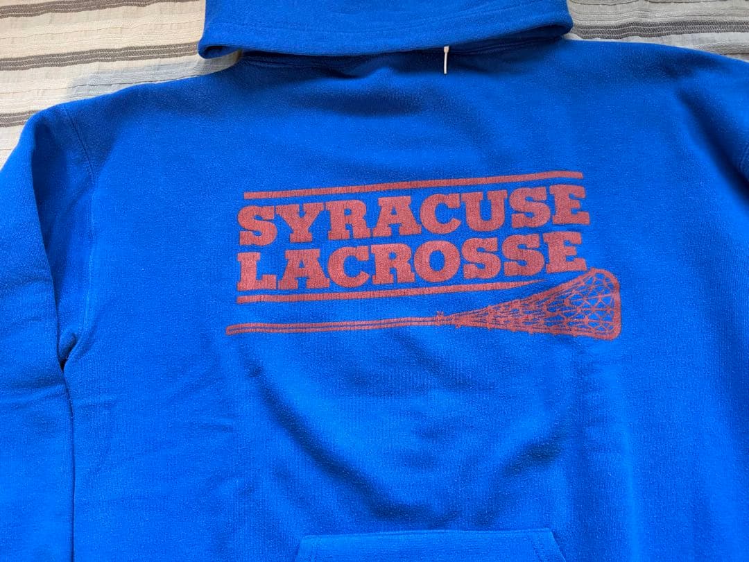 ラッセルアスレチック ダブルフェイスパーカー XL ブルー