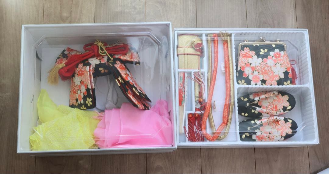 ★七五三の帯セット 3〜5歳 ★ 小物セット 草履 バッグ美品