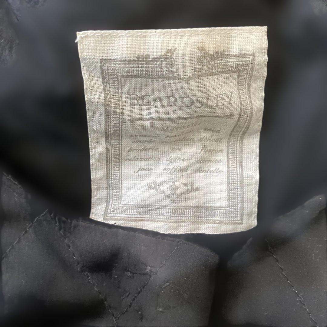 BEARDSLEY ビアズリー キルティングフレアコート ブラック