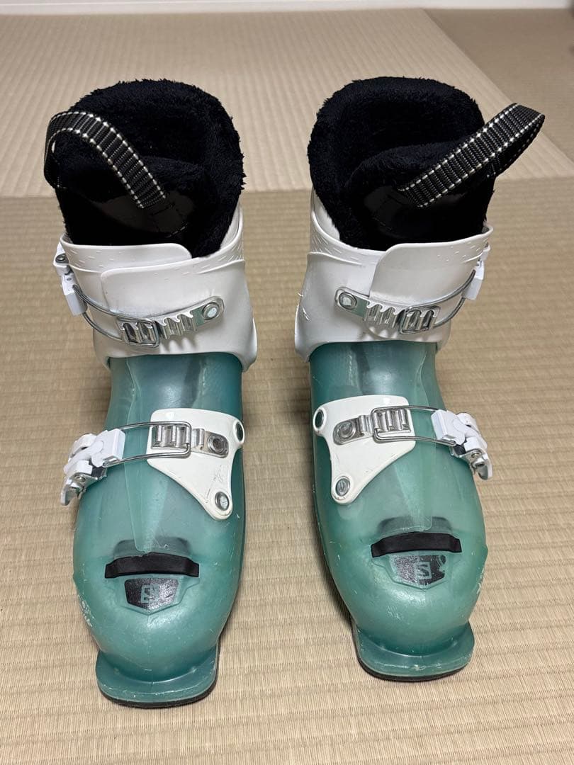 スキー板120cm ブーツ21cm 子供用セット SALOMON QSTサロモン