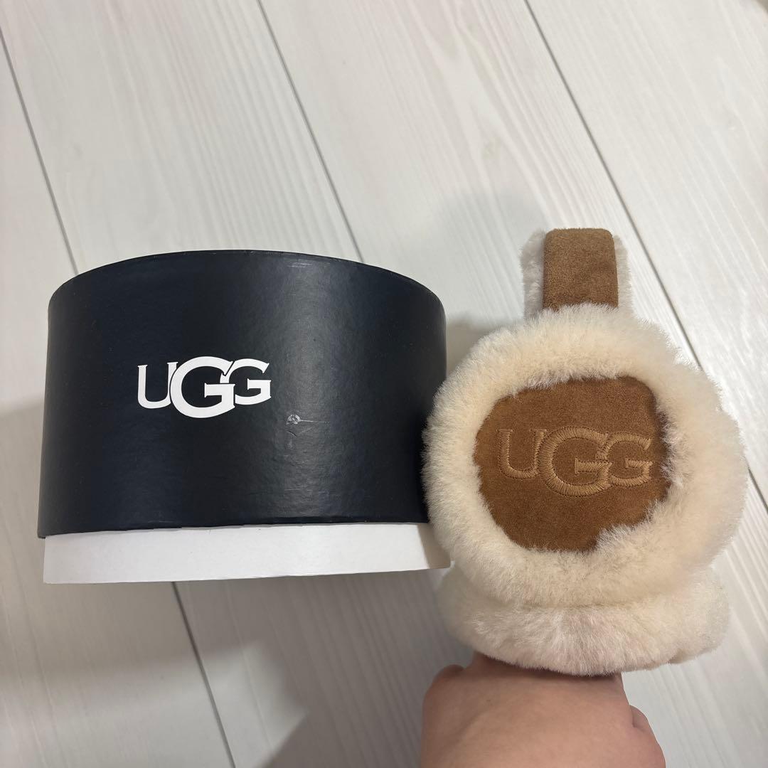 UGG イヤーマフ 箱付き chestnut