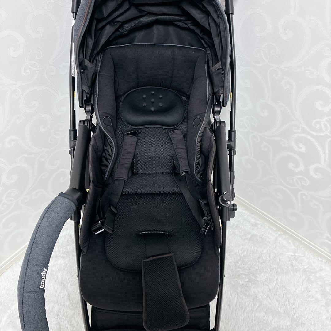 【美品】Aprica ベビーカー ラクーナ クッション フリー プラス