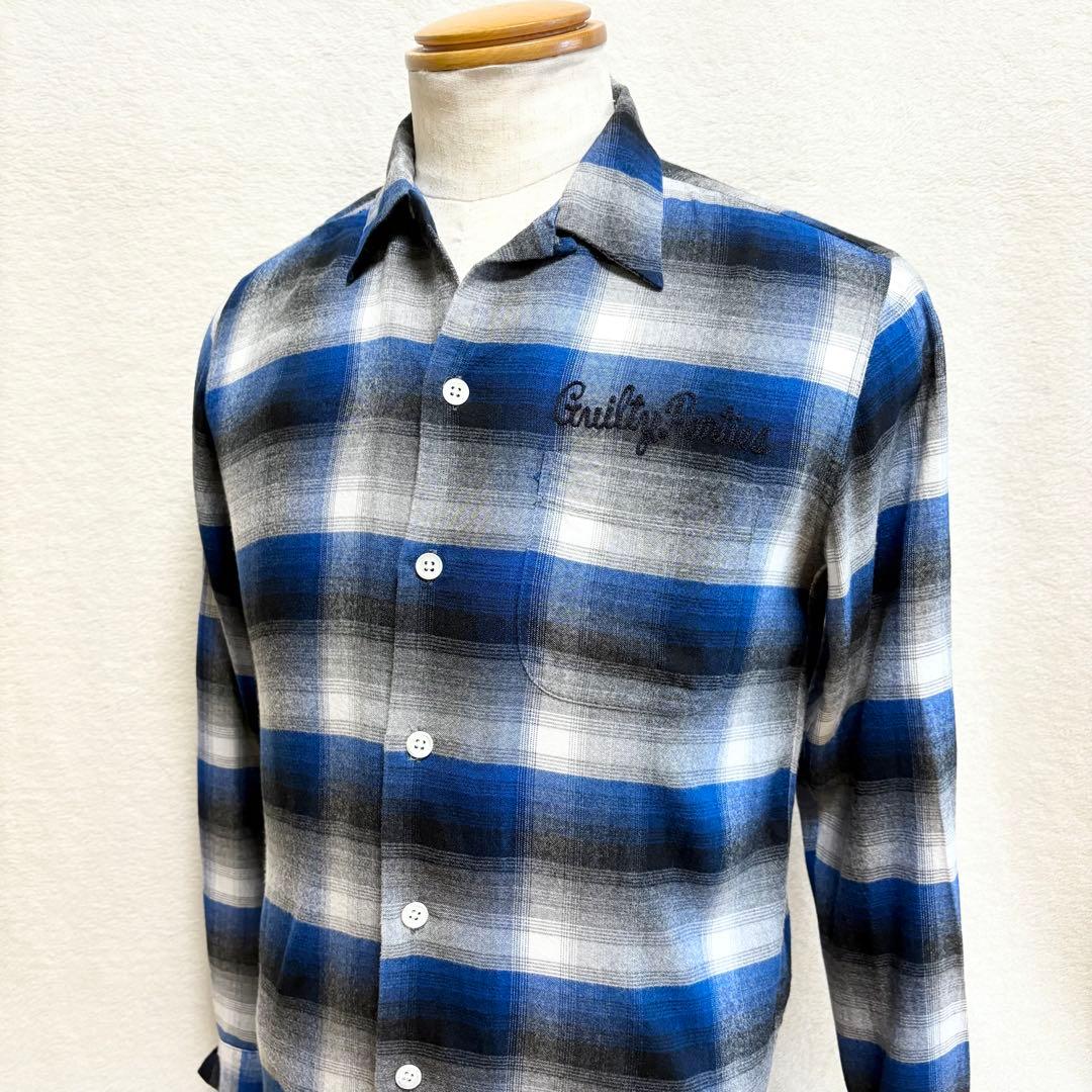 WACKO MARIA THE GUILTY PARTIES 長袖ネルシャツ S