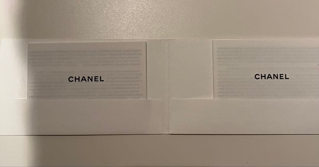 CHANEL シャネル　ラムスキン　マトラッセ　Wホック　三つ折財布