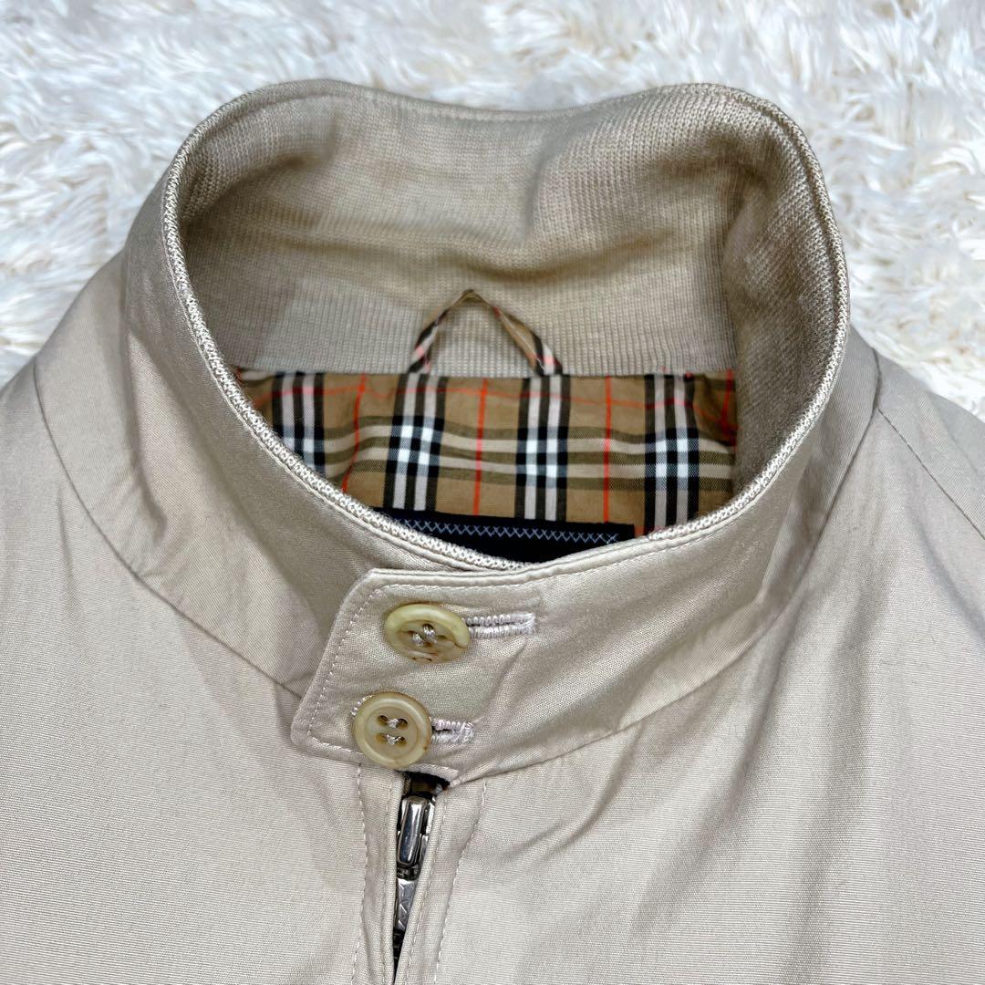 バーバリー スウィングトップ ブルゾン ハリントンジャケット ノバチェック