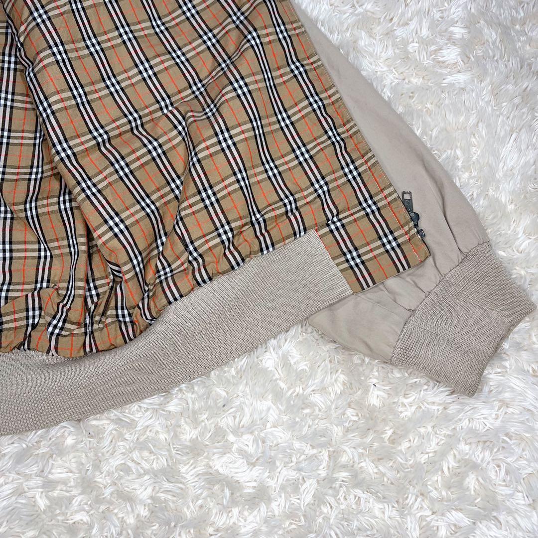 バーバリー スウィングトップ ブルゾン ハリントンジャケット ノバチェック