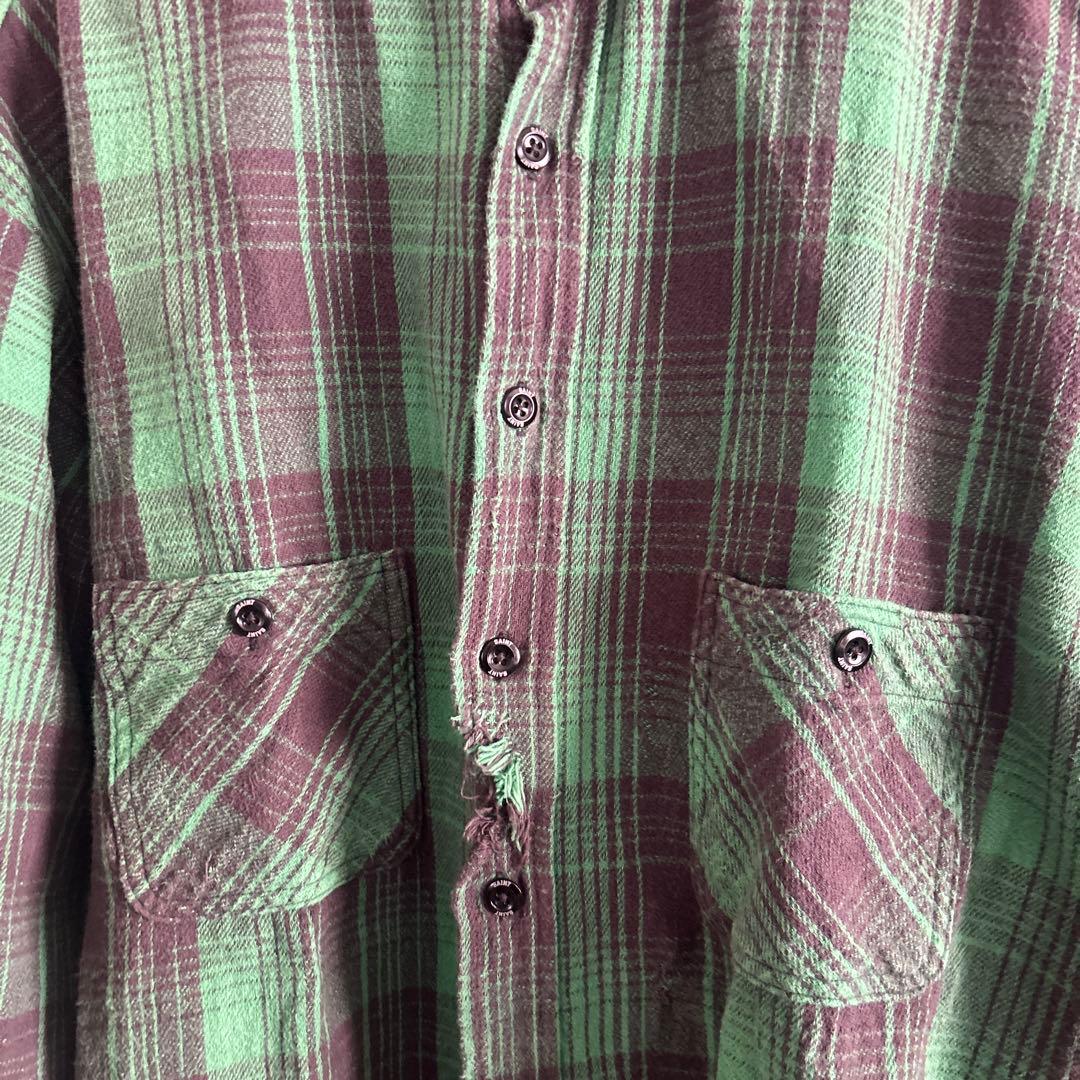 トップス SAINT MICHAEL 24SS FRNL CHECK SHIRTS
