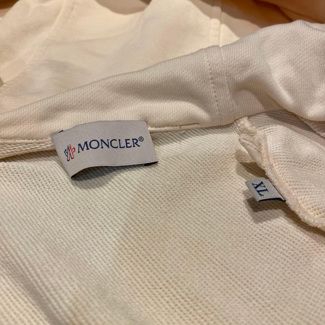 MONCLER MAGLIA CARDIGAN XL アイボリーパーカー