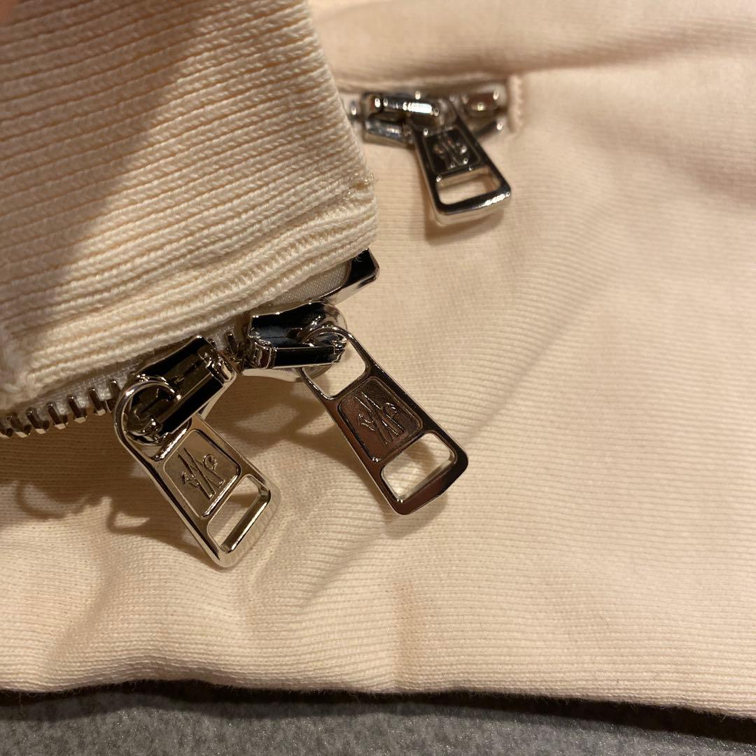 MONCLER MAGLIA CARDIGAN XL アイボリーパーカー