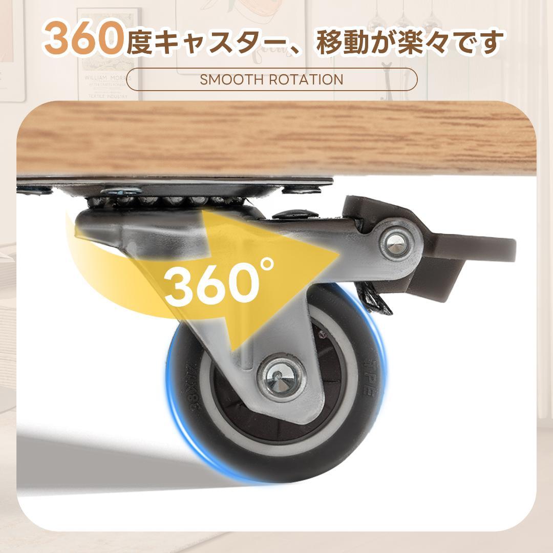 コレクションケース 引き出し付き ガラスディスプレイキャビネット 4段ナチュラル