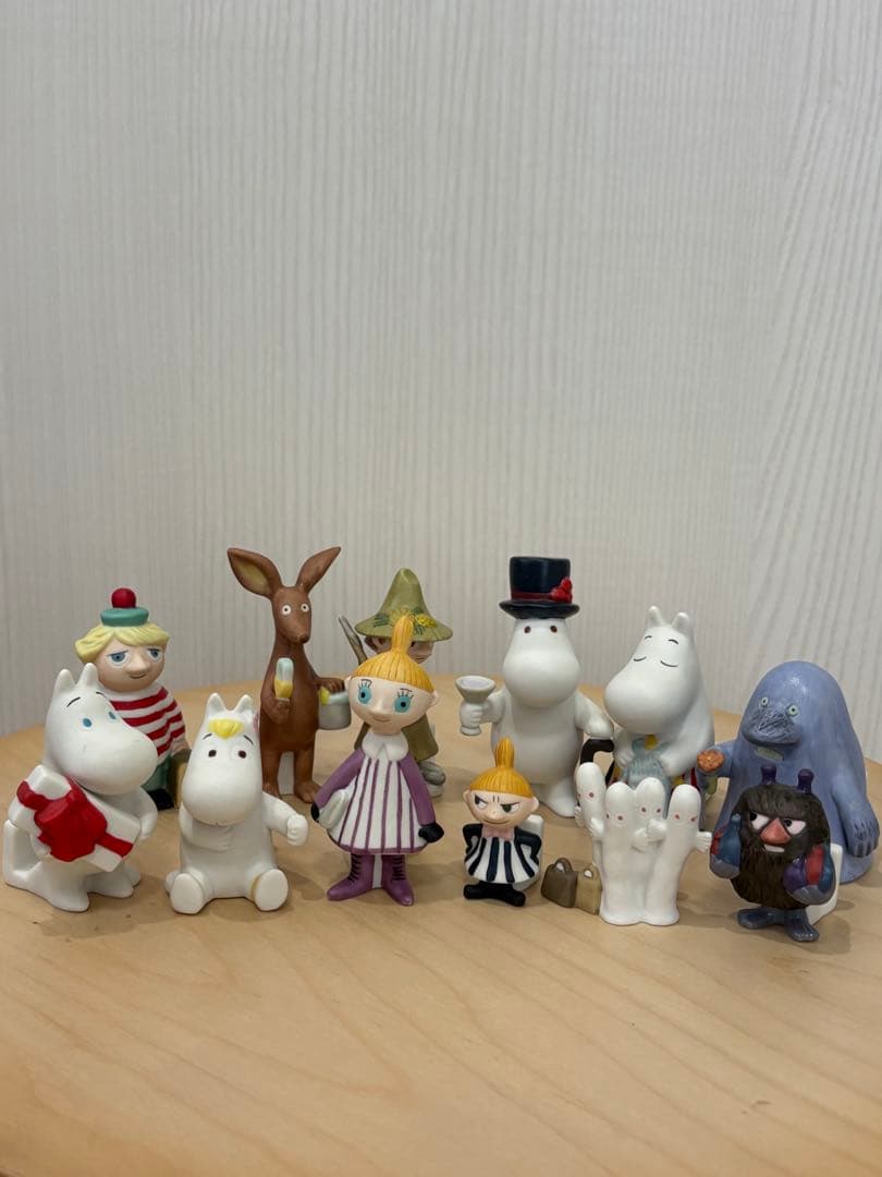超希少　ムーミン　陶磁器　12個　フィギュア　千趣会マンスリークラブ