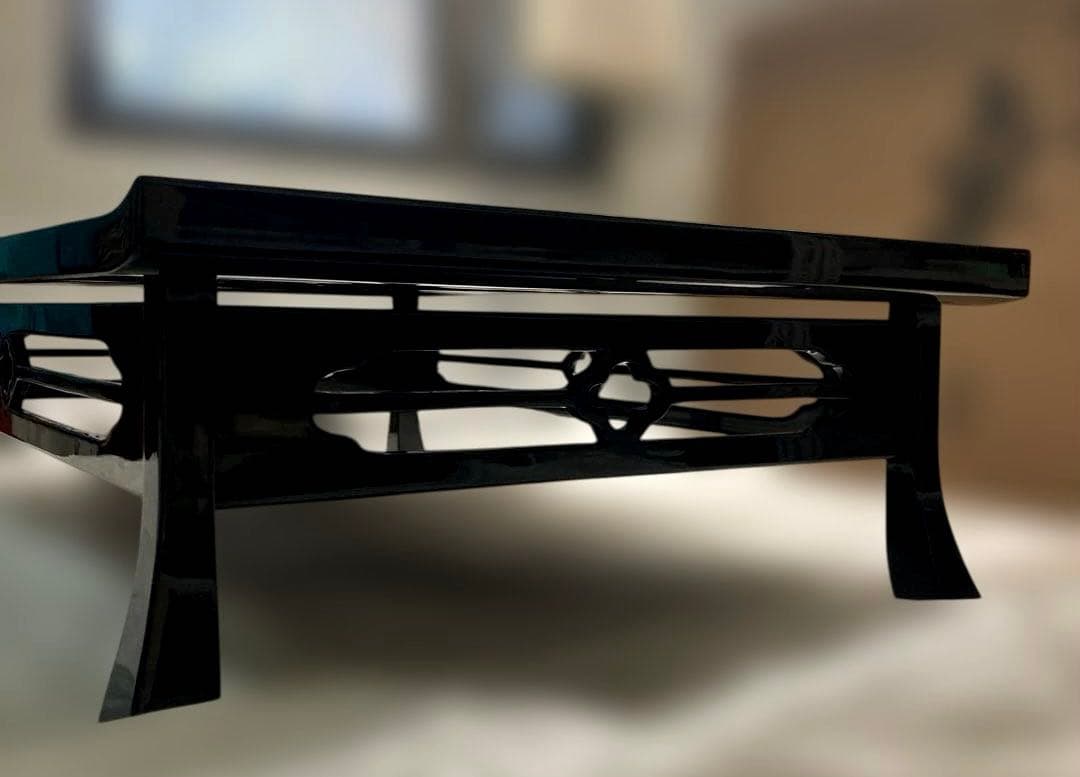 稲忠漆芸堂謹製　輪島塗　卓　経机　文机