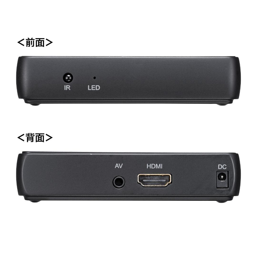 メディアプレーヤー(4K対応)MED-PL4K101 会議に最適プレゼン機材