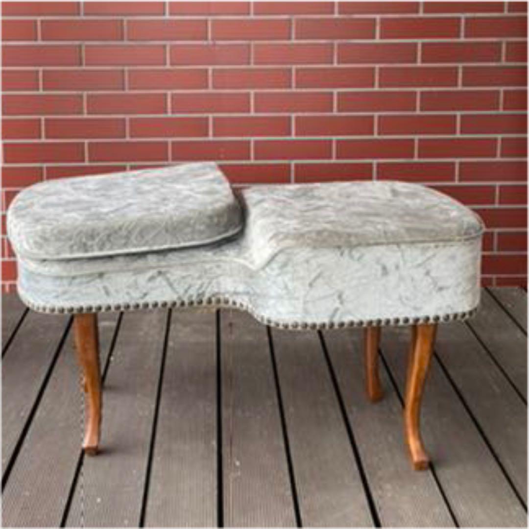 椅子　チェア　レトロ　2人用