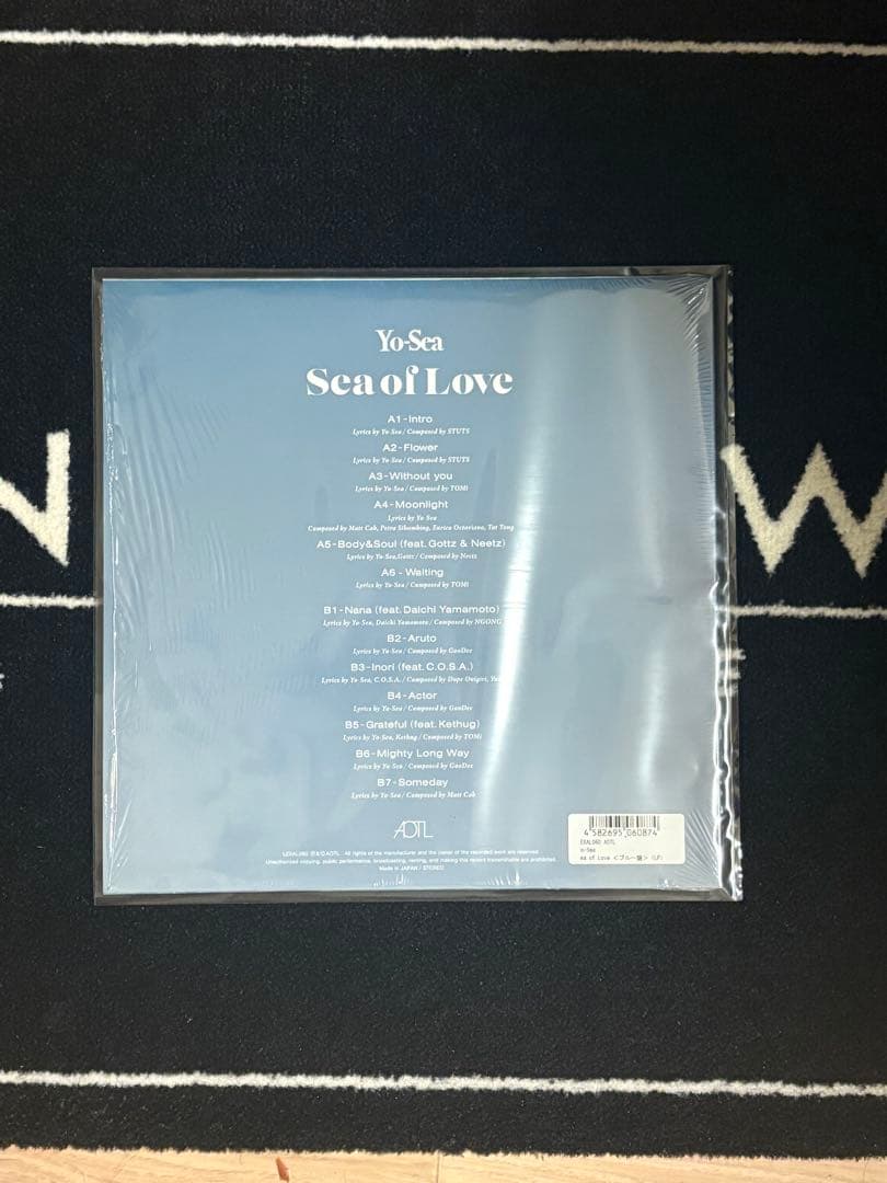 値下げ中　Yo-Sea Sea of Love レコード状態良好　シュリンク付き