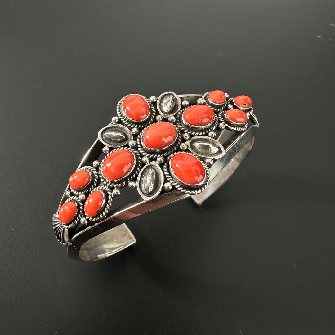 Steve arviso コーラル ヘビーゲージ バングル