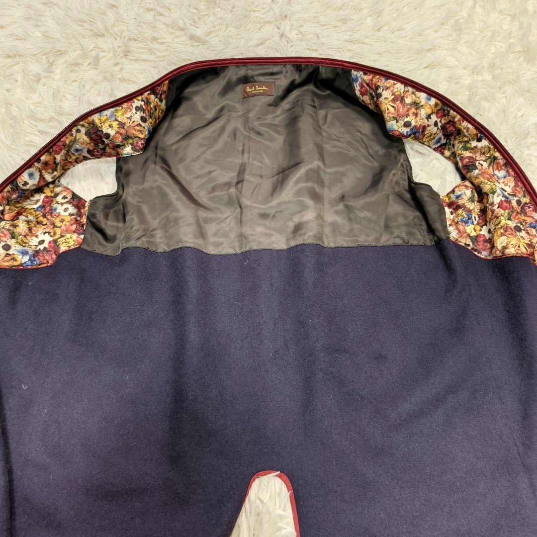 近年モデル ポールスミスコレクション ステンカラーコート ライナー フラワー M