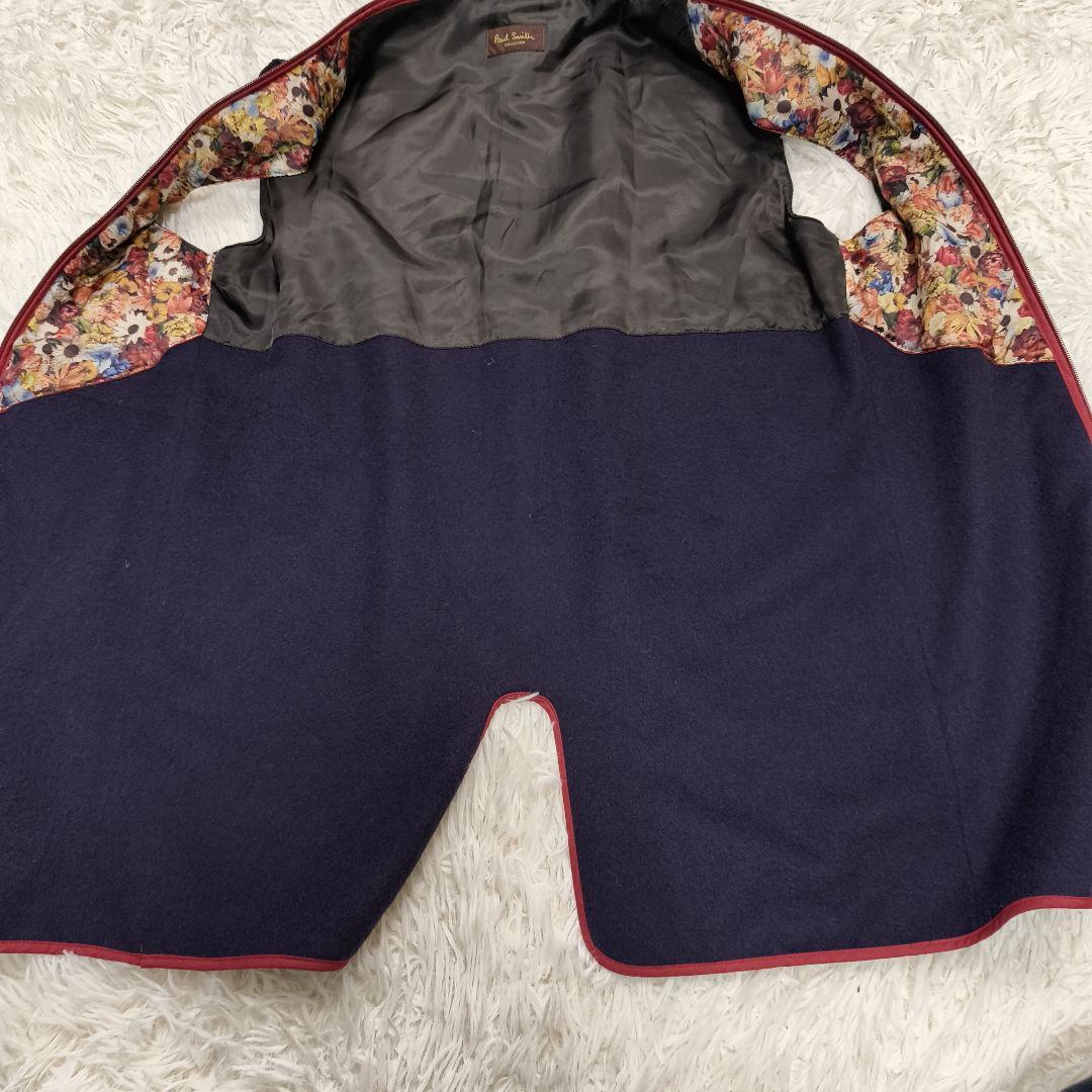 近年モデル ポールスミスコレクション ステンカラーコート ライナー フラワー M