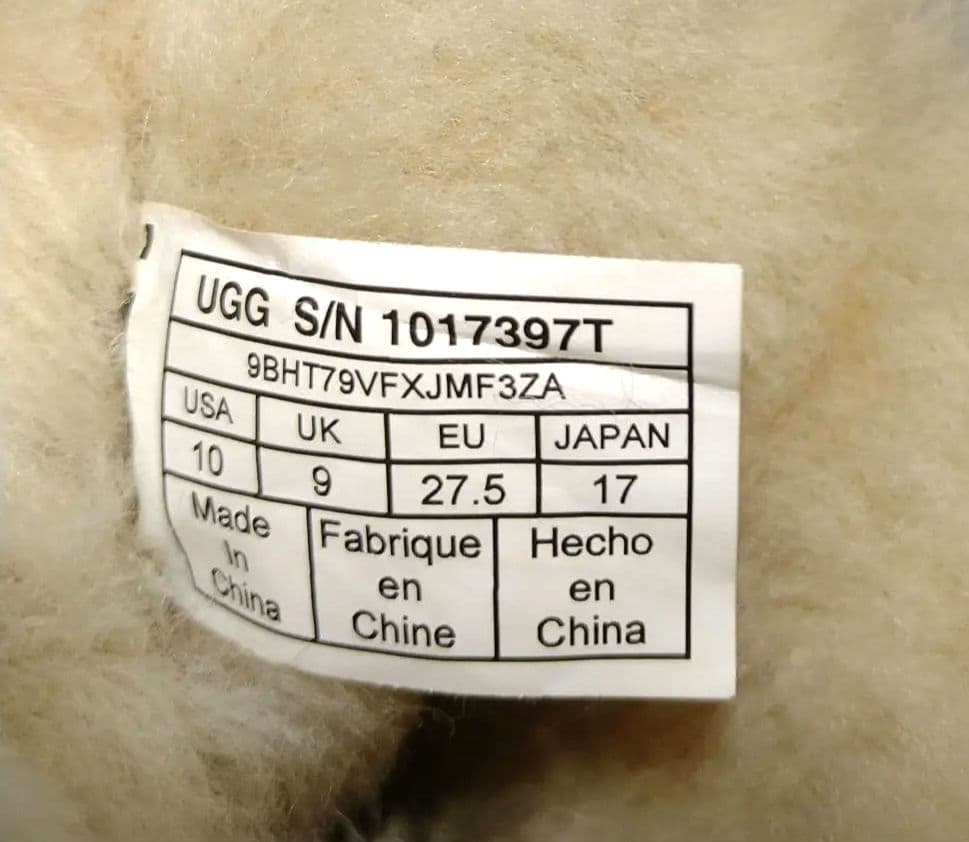 アグ UGG ブーツ　ミニ ベイリー ボウ　リボン　キッズ　17cm