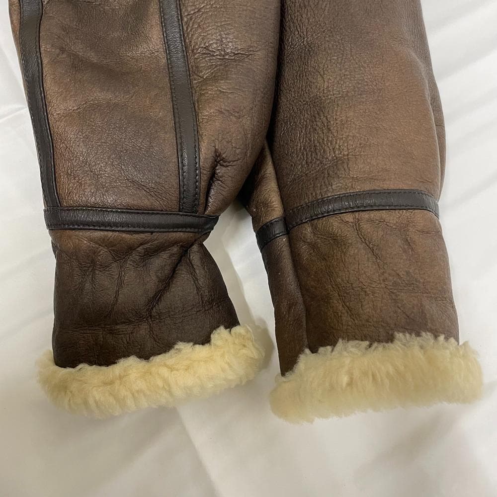 ◆URBAN HILLS フライト ジャケット リアルムートン　01022