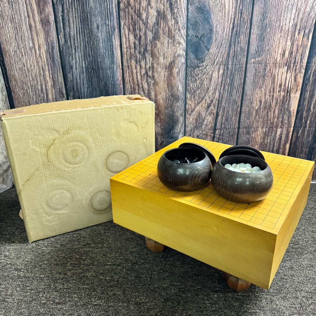 囲碁 碁盤 脚付き 碁石 セット 囲碁盤 ボードゲーム 趣味 娯楽 木製