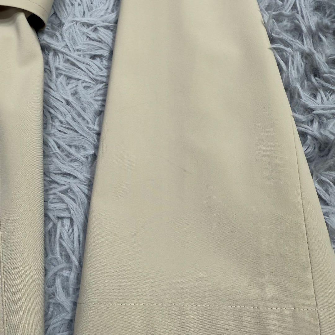 美品✨フォクシー定価 9万 レイニーフィットアンドフレアコート ベルト フード