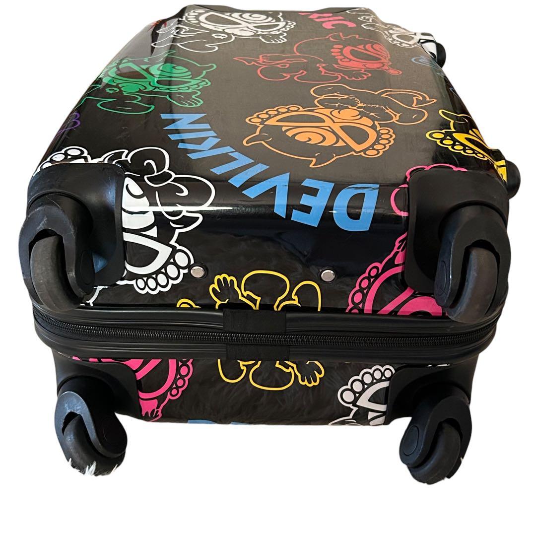 ヒテステリックミニ☆ヒスミニ☆キャリーケース　ハード　総ロゴキャラクター　鍵付き