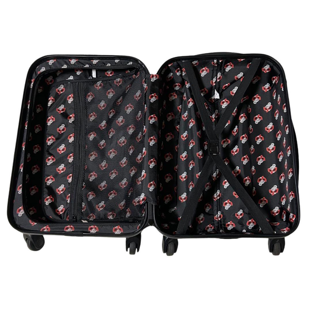 ヒテステリックミニ☆ヒスミニ☆キャリーケース　ハード　総ロゴキャラクター　鍵付き