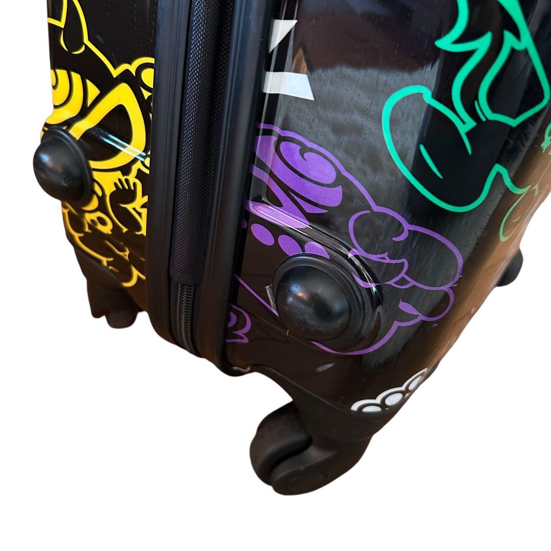 ヒテステリックミニ☆ヒスミニ☆キャリーケース　ハード　総ロゴキャラクター　鍵付き