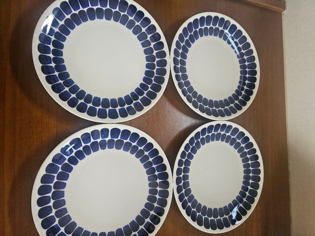 アラビア◆トゥオキオ◆20cmプレート◆4枚セット
