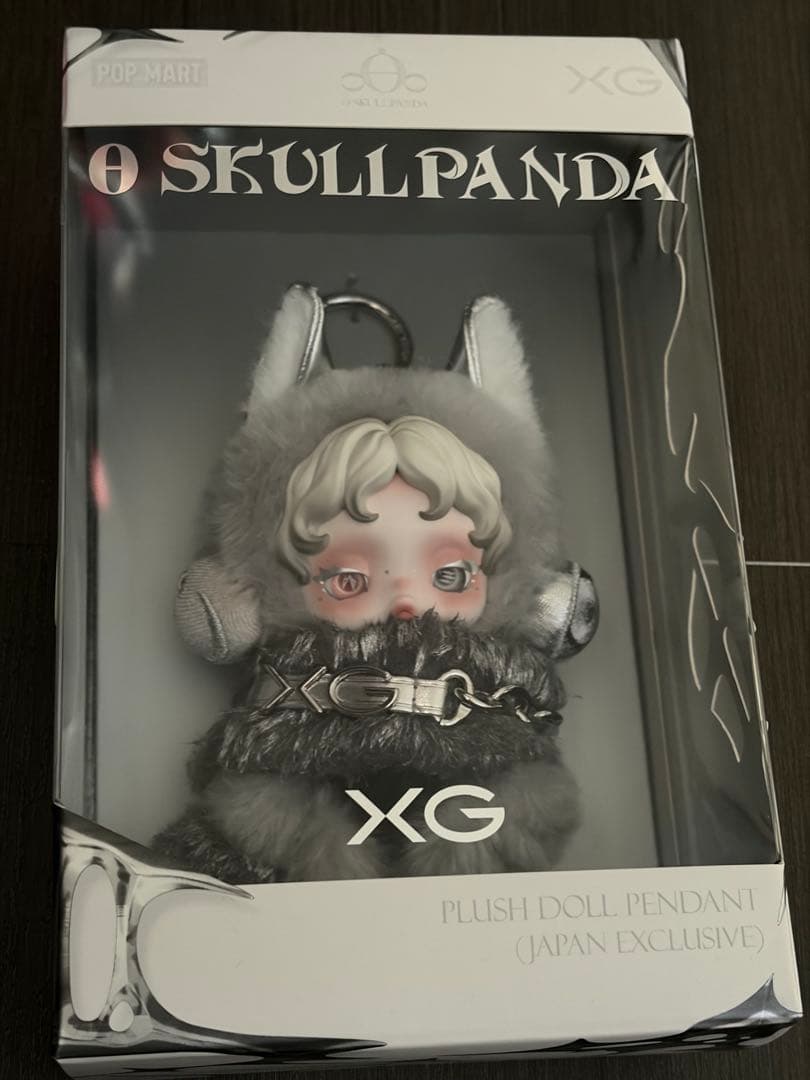 SKULLPANDA×XG ぬいぐるみペンダント ポップマート