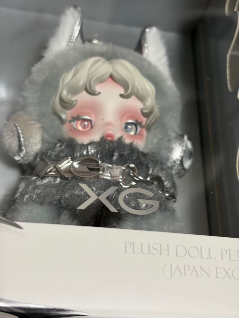 SKULLPANDA×XG ぬいぐるみペンダント ポップマート