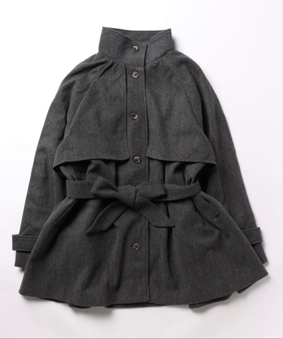 tiptop ミドル丈トレンチコート(F)