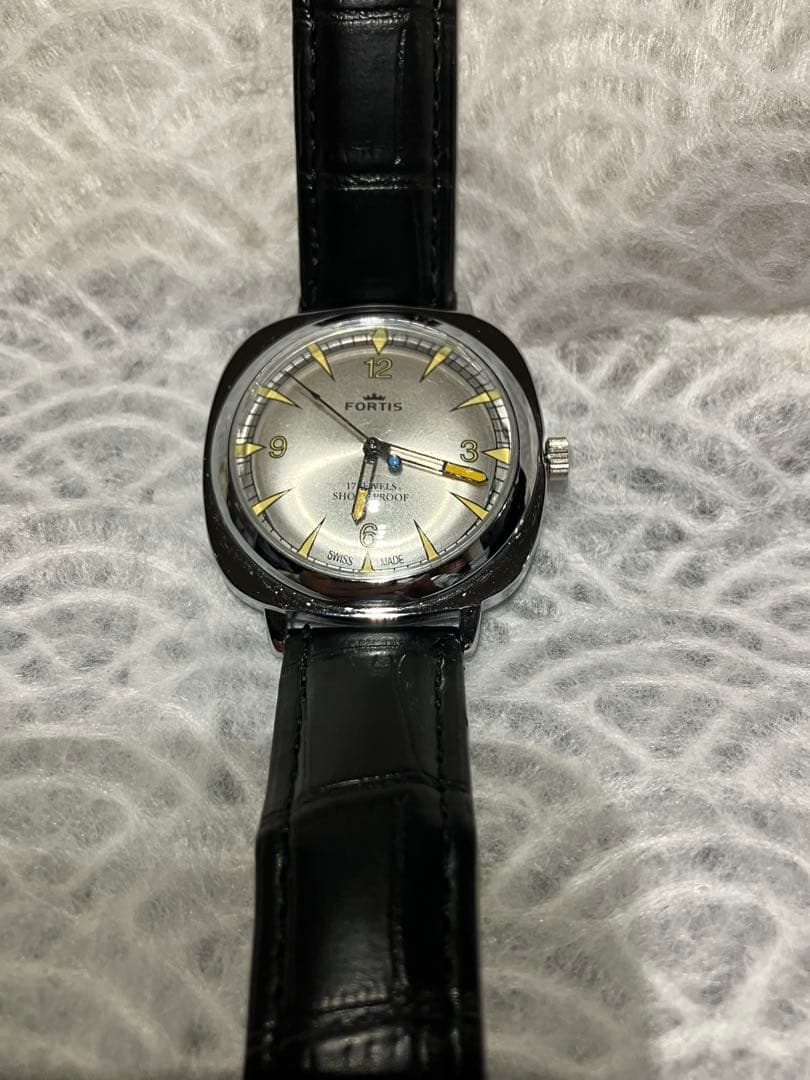 美品スイス老舗 FORTISフォルティス ヴィンテージ 手巻き 17石 38mm