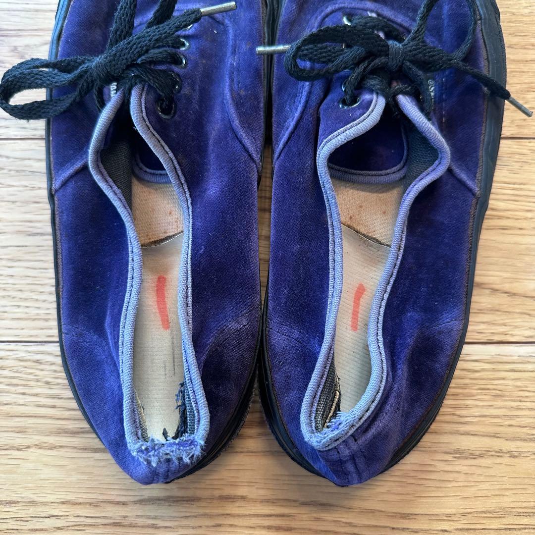 靴 80s Vans Authentic Velvet Made in USA