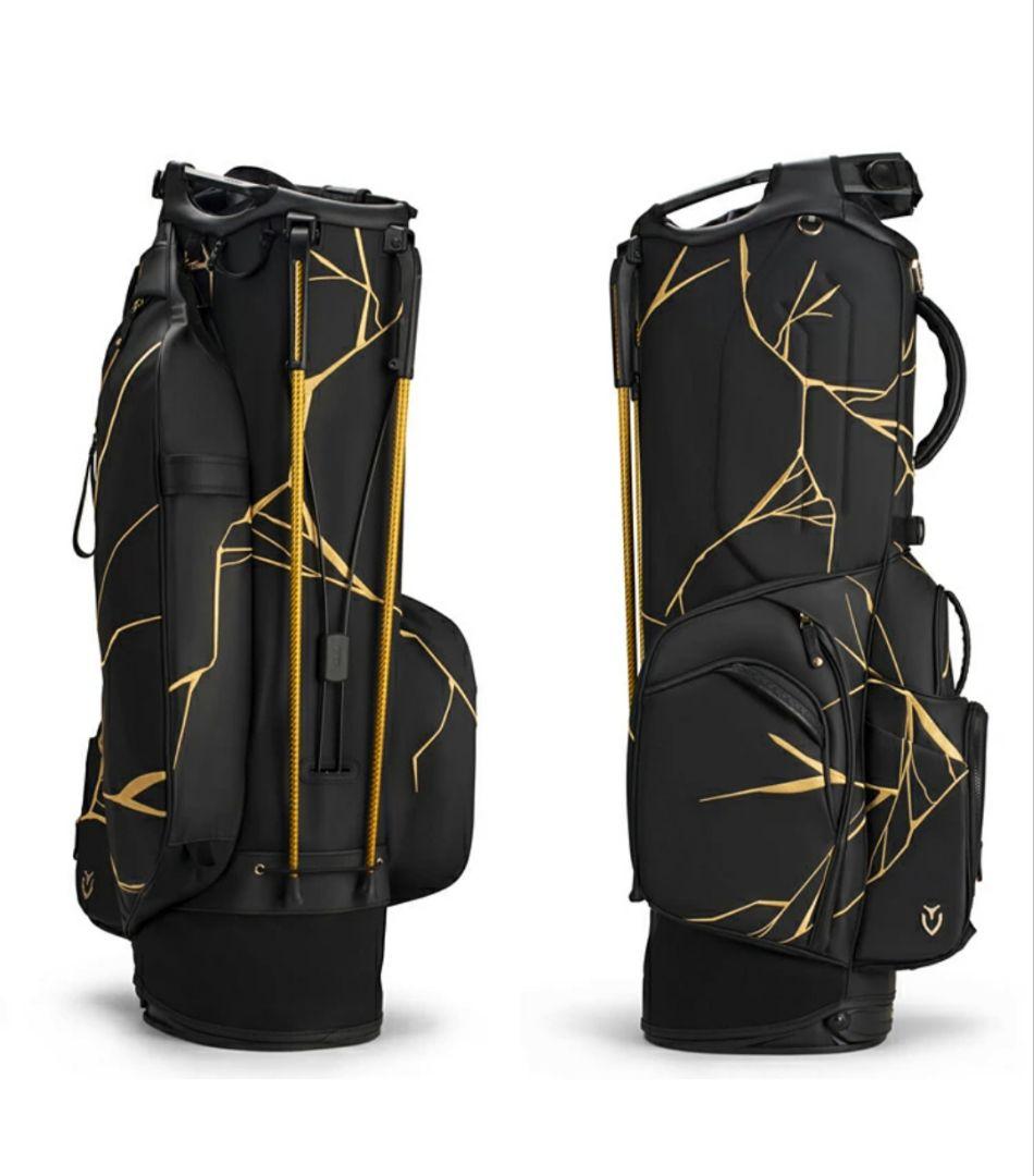 Vessel PRO ゴルフバッグ ブラック/ゴールド