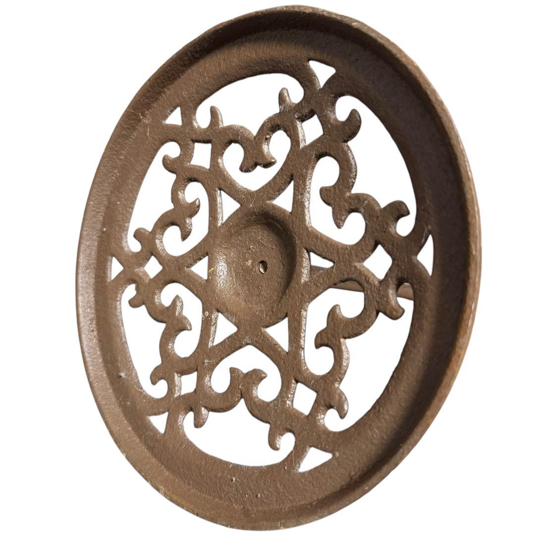 小鳥モチーフ 鋳物バードフィーダー ガーデン