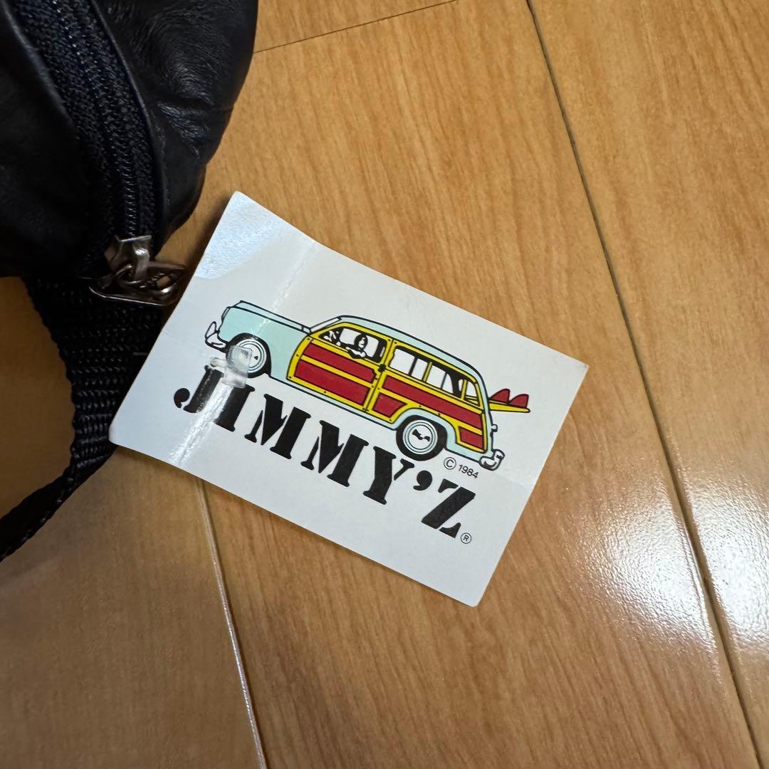 80~90's JIMMY'S レザー ウエストポーチ デッドストック