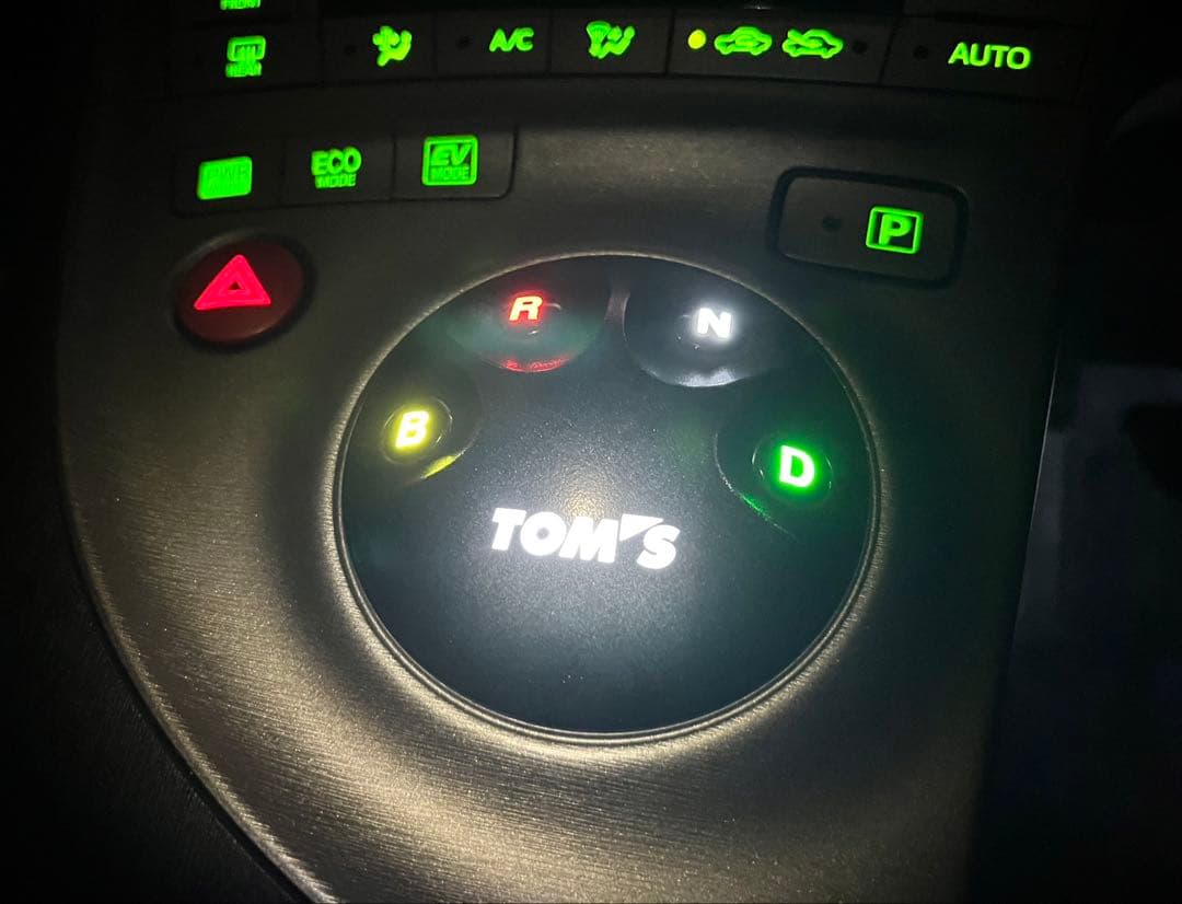30 プリウス TOM'S シフトスイッチ D/N/R/B