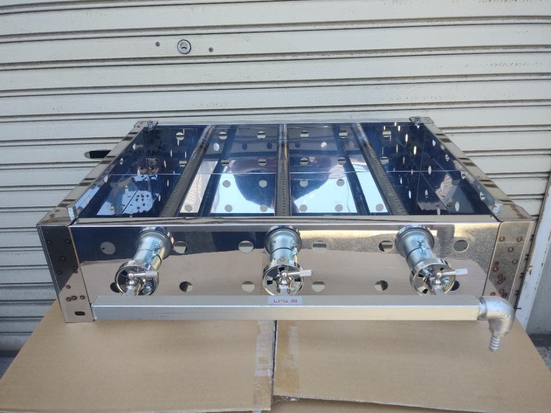 新品　プロパン　ガスグリラー　業務用　送料無料　お好み焼きそば