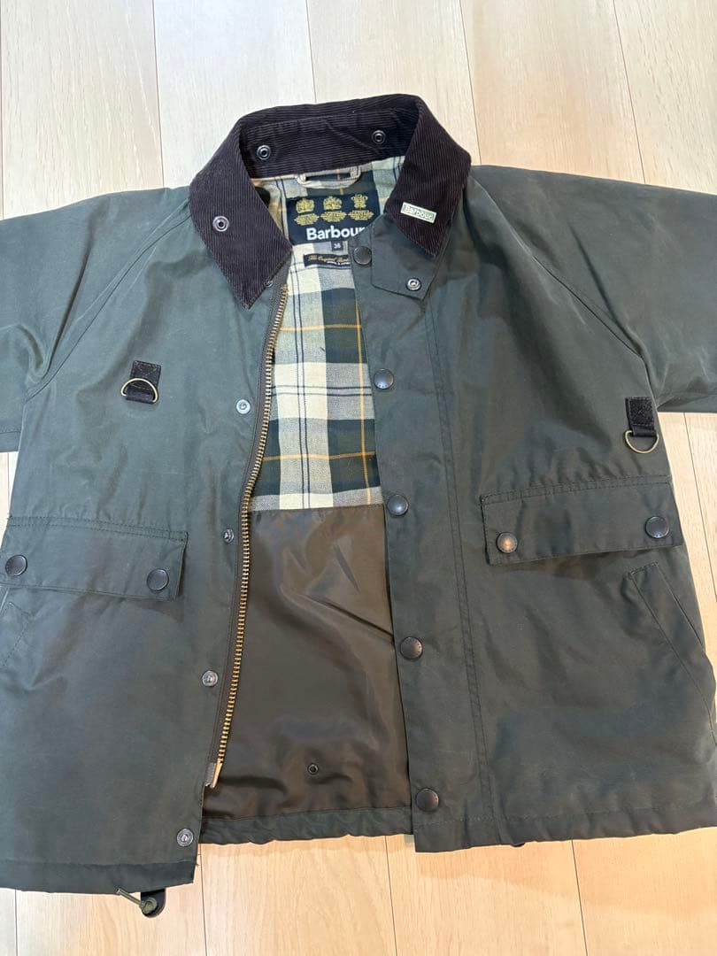 w*o様 Barbour Spey oiled wax jacket 36