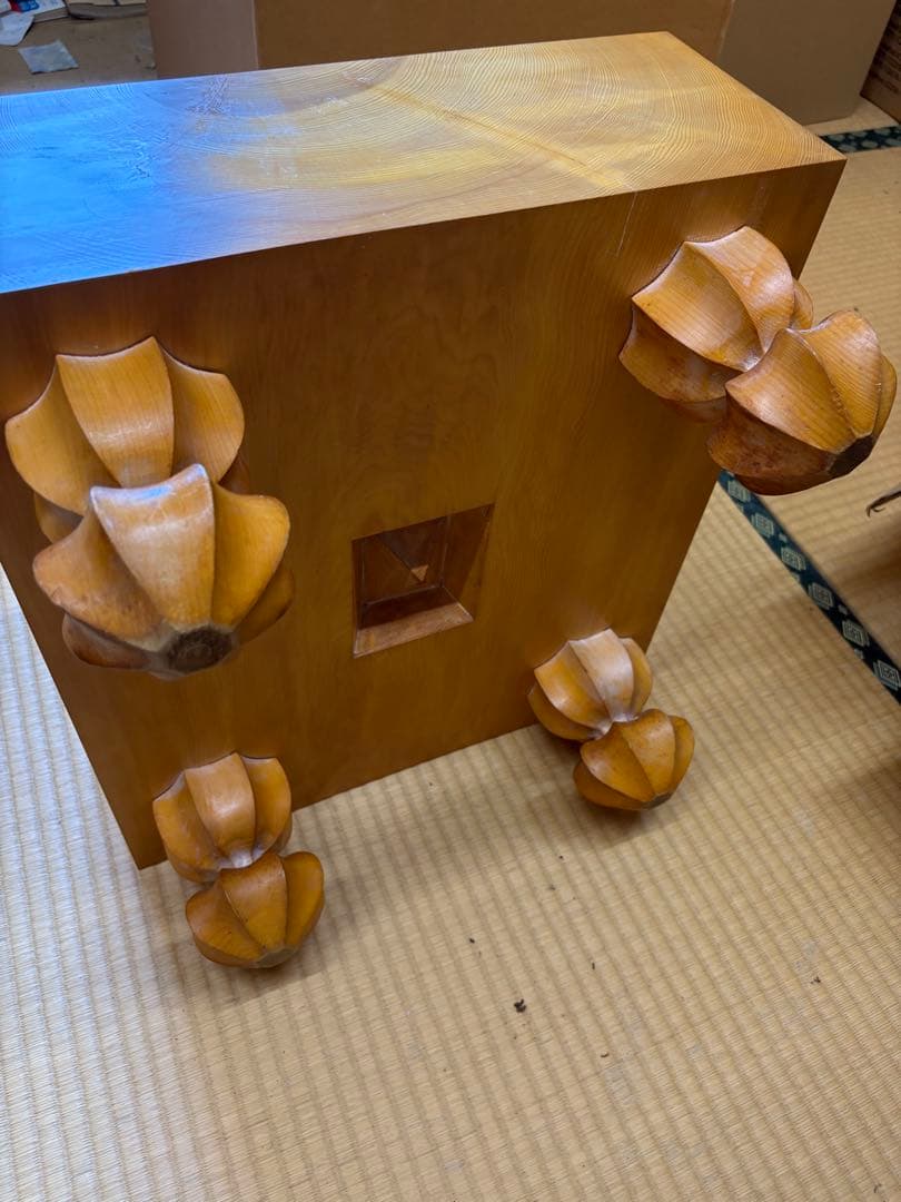 貴重　囲碁セット囲碁盤 日向特製本蛤白雪印41号　本那智41号白黒碁石 木製収納