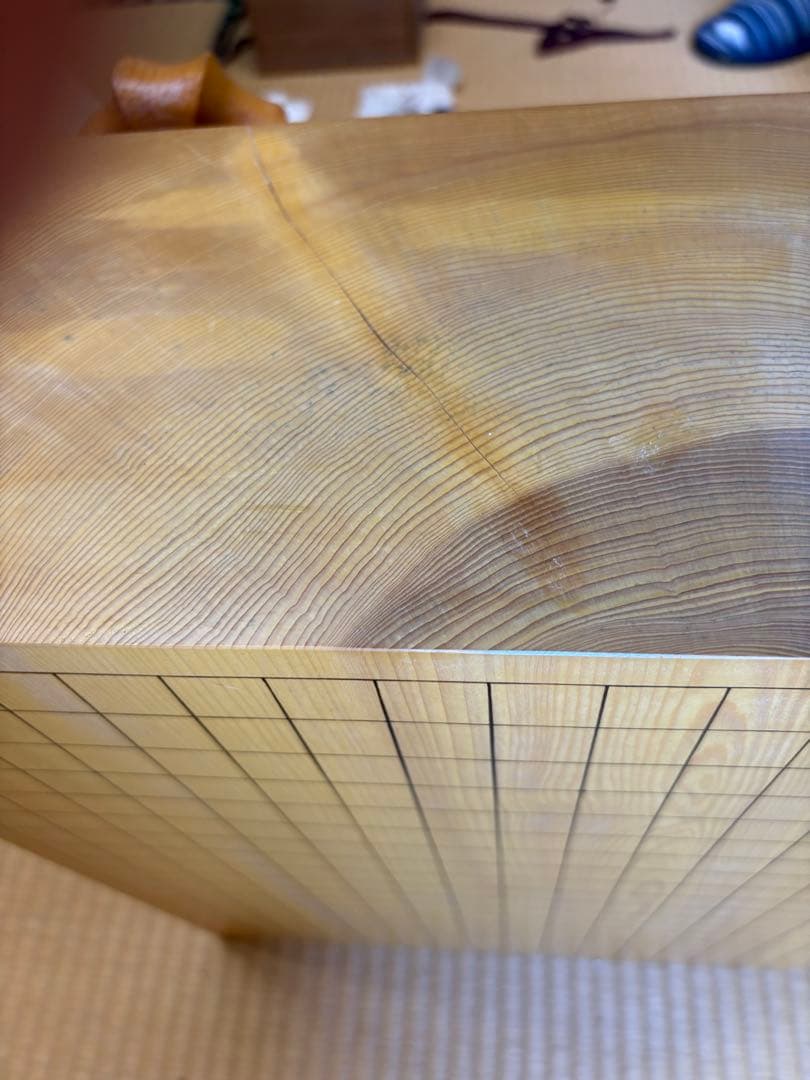 貴重　囲碁セット囲碁盤 日向特製本蛤白雪印41号　本那智41号白黒碁石 木製収納