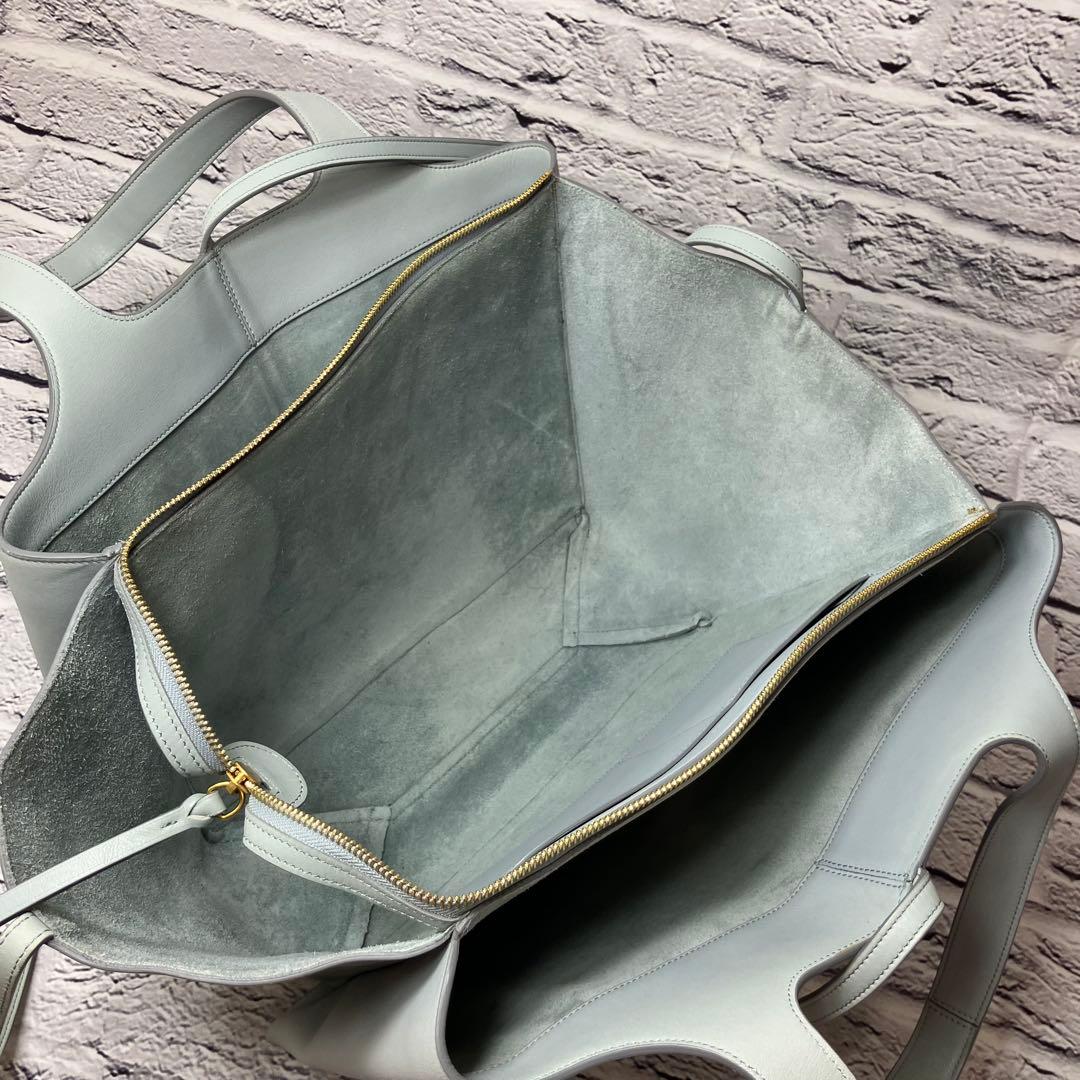 希少✨セリーヌ トリフォルド ミディアム 大容量 A4 3室 本革 トートバッグ