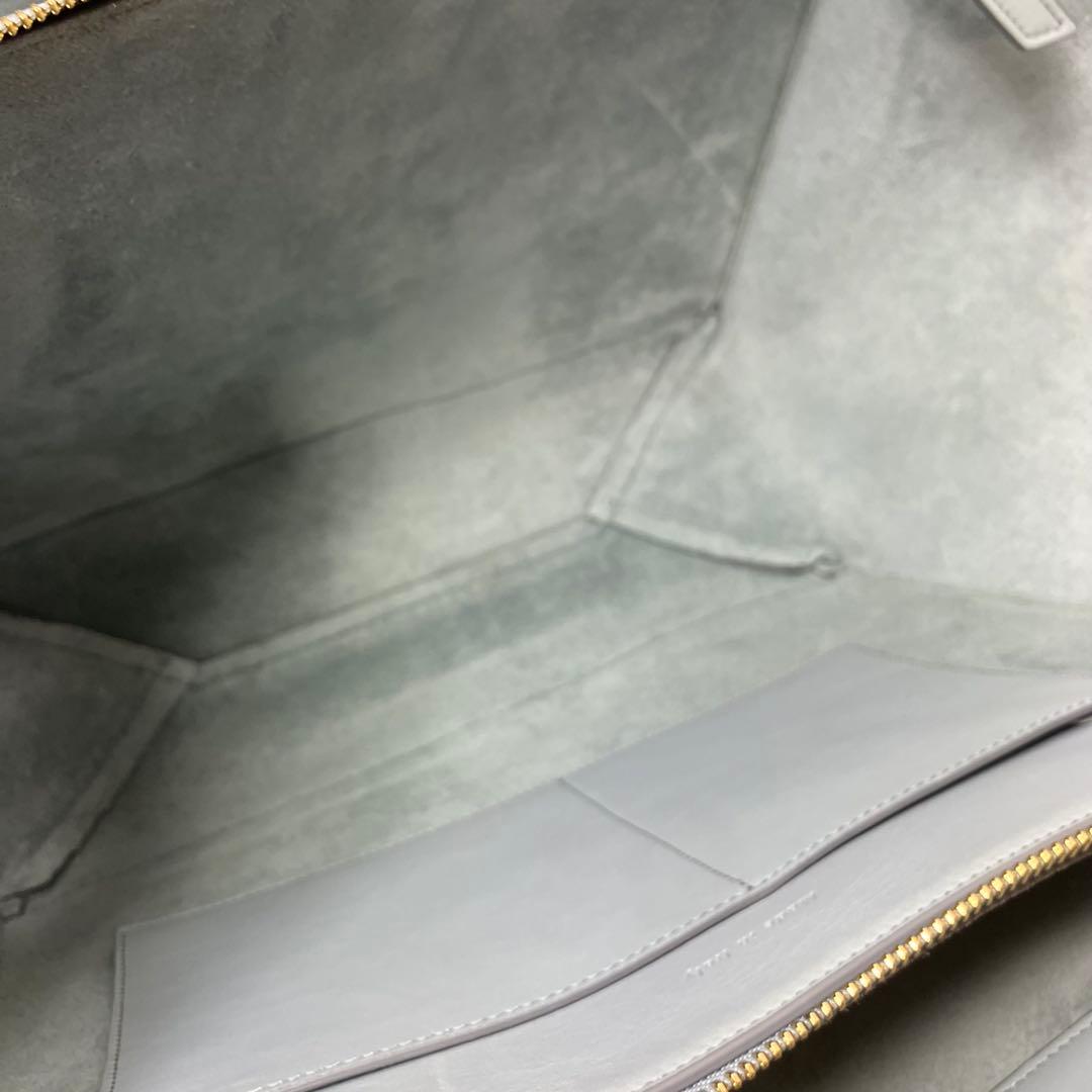 希少✨セリーヌ トリフォルド ミディアム 大容量 A4 3室 本革 トートバッグ