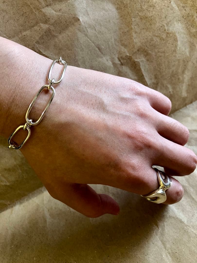 メキシコ製 vintage 925 リンクブレスレット