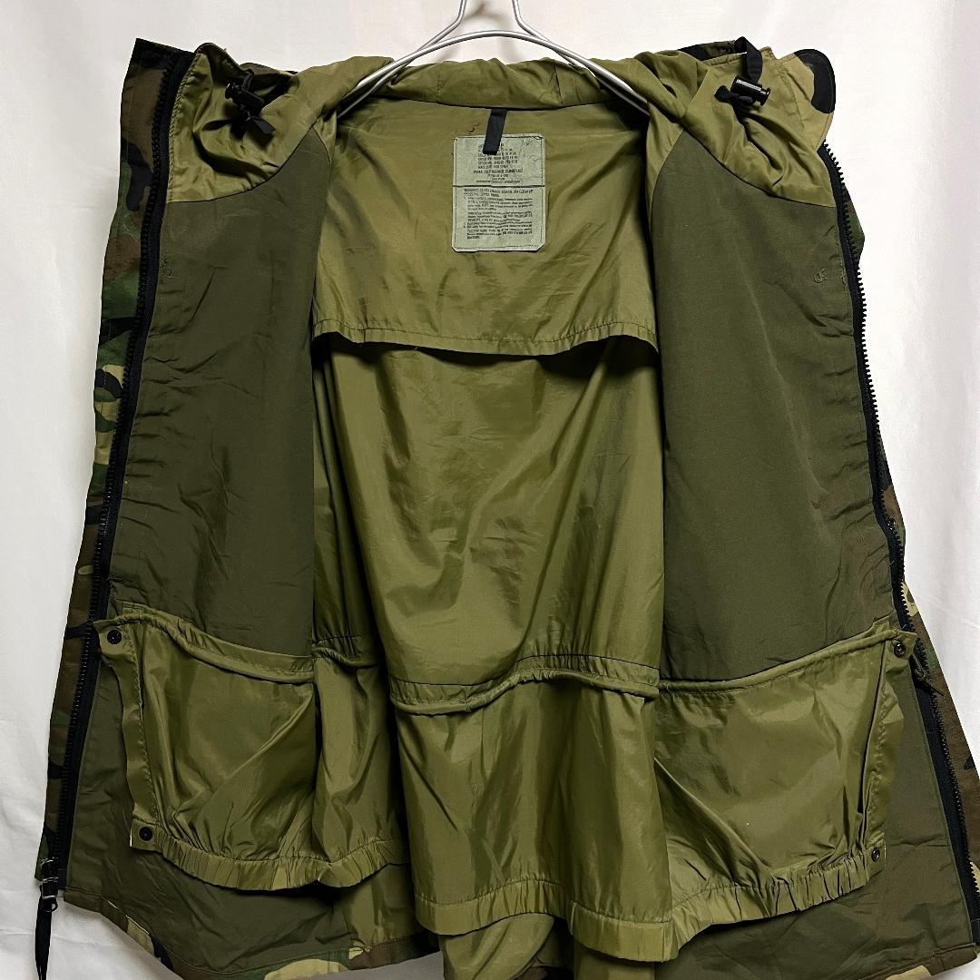 米軍実物 ECWCS Gen1 GORE-TEX ウッドランドカモ M-R