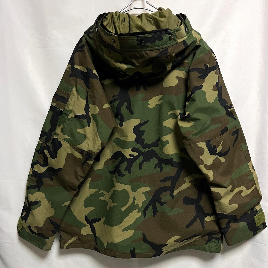 米軍実物 ECWCS Gen1 GORE-TEX ウッドランドカモ M-R