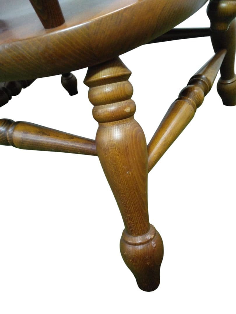 【送料無料】柏木工 アームチェア 木製 ブラウン