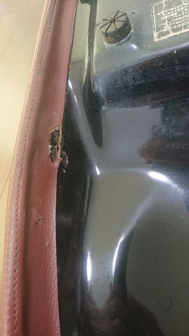 HEAVEN'S バイクシート ブラウン